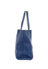 Double sense Tote 40 In Deep Blue Brique Clemence Leather, &pound;950, Handbags, Blue, Leather, Side view